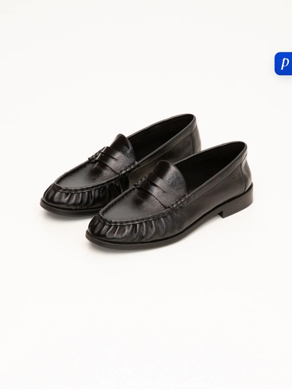 Peche Hugh Black Loafers NWT